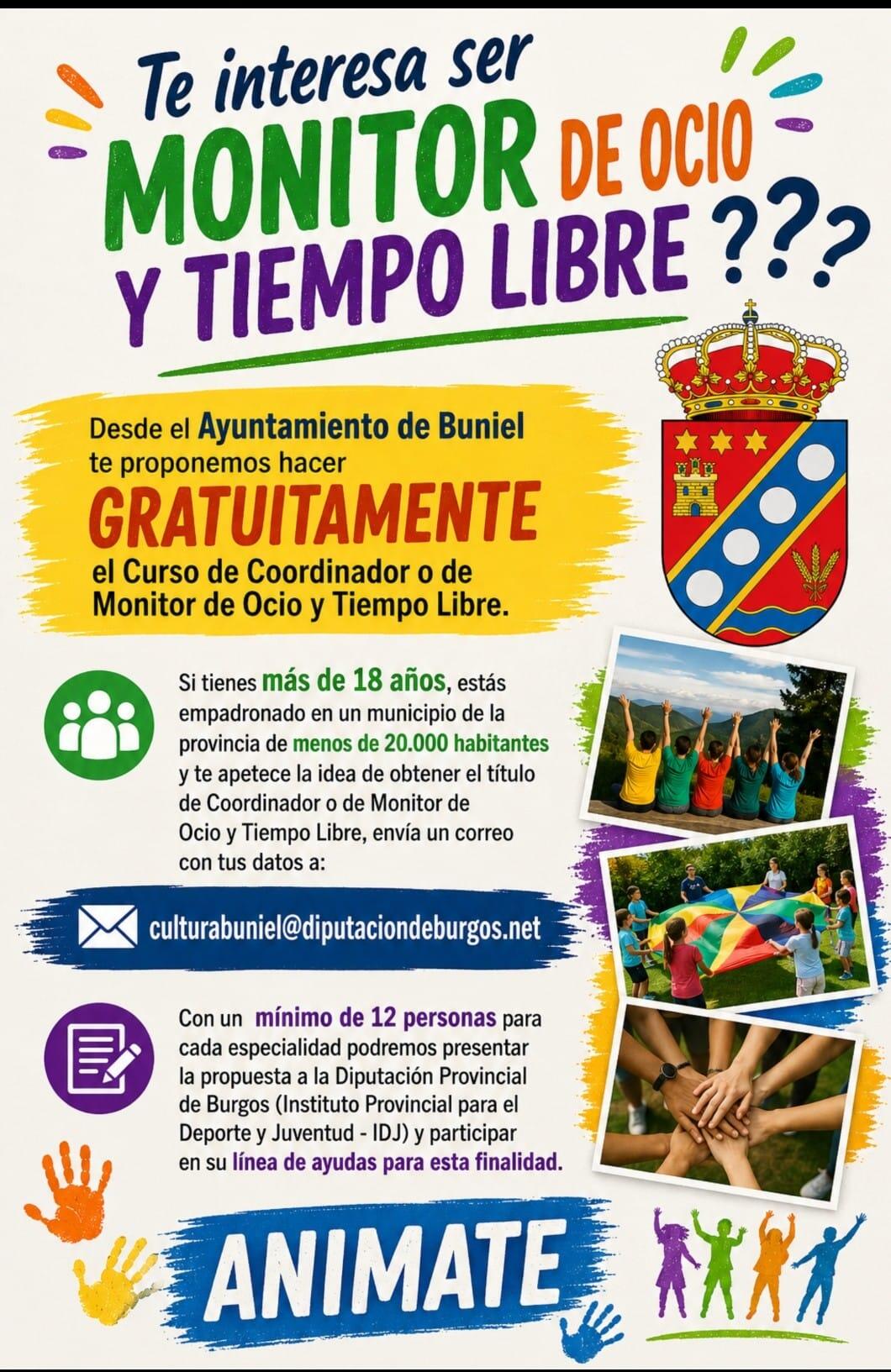 CURSO DE MONITOR DE OCIO Y TIEMPO LIBRE