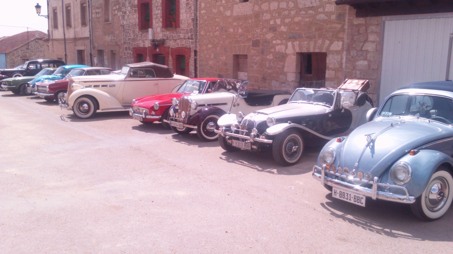 Evento: Concentración de Coches Clásicos. 